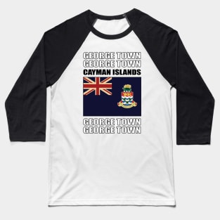 Flag of Cayman Islands Baseball T-Shirt